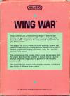 Wing War Box Art Back